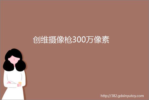 创维摄像枪300万像素